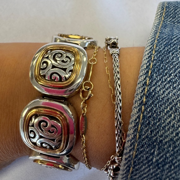 Brighton Jewelry - Brighton Spin Master Gold- and Silver-Tone Bracelet